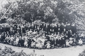 Grundlovsmøde i præstegården 1913   
